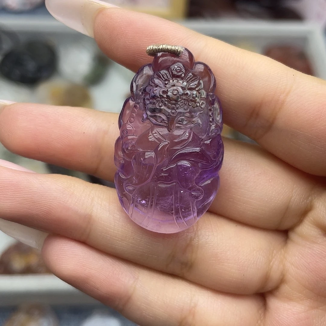 颈饰未镶嵌水晶天然