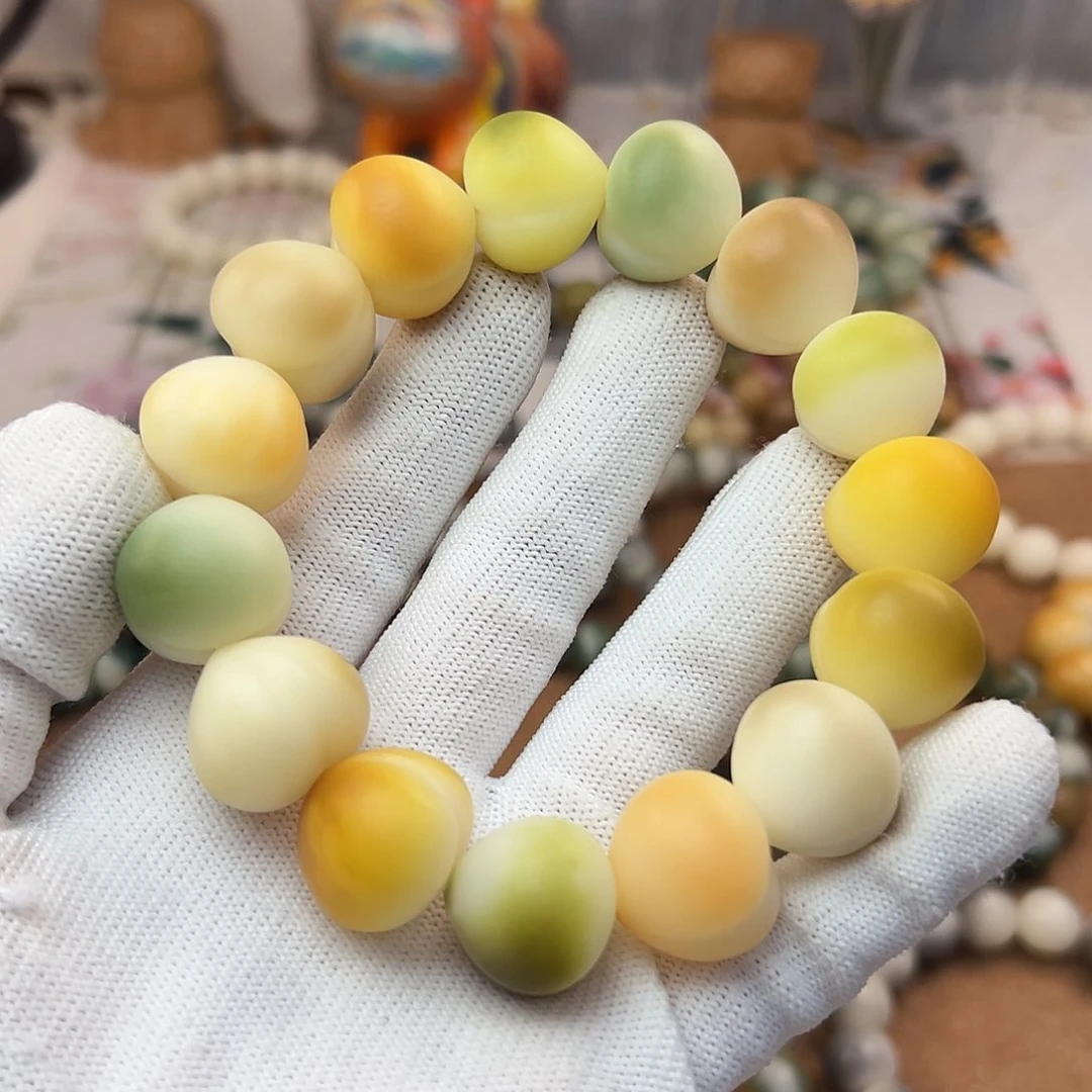 菩提根/象牙果手串20干磨197