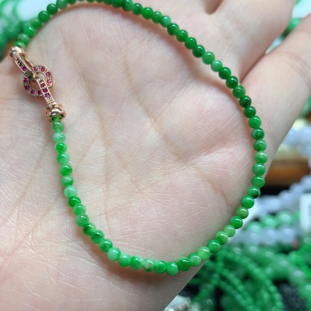 手链翡翠未镶嵌翡翠