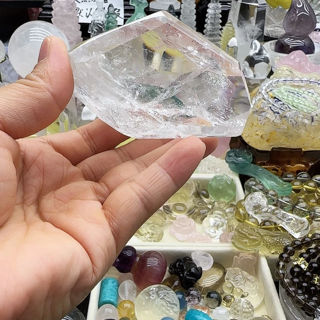 未镶嵌车挂水晶摆件