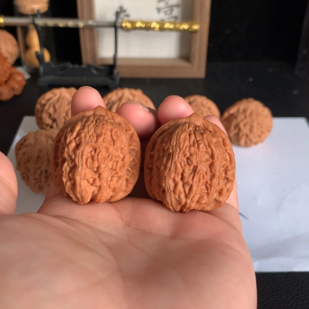 文玩核桃把件承德四喜35