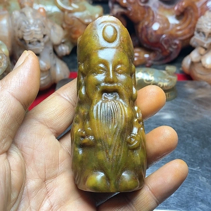 岫玉挂件未镶嵌挂件