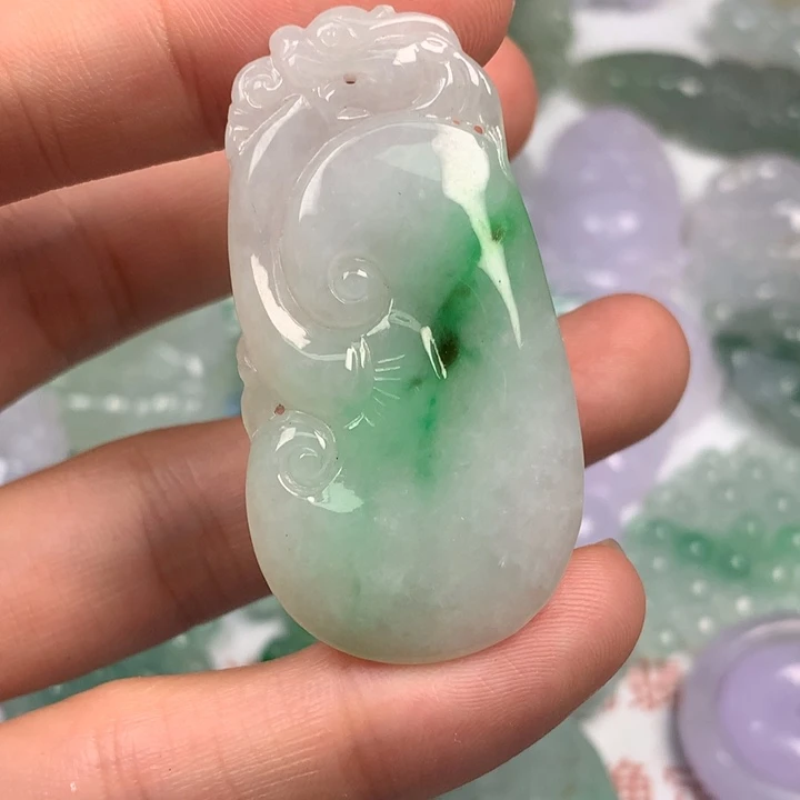 颈饰未镶嵌翡翠翡翠