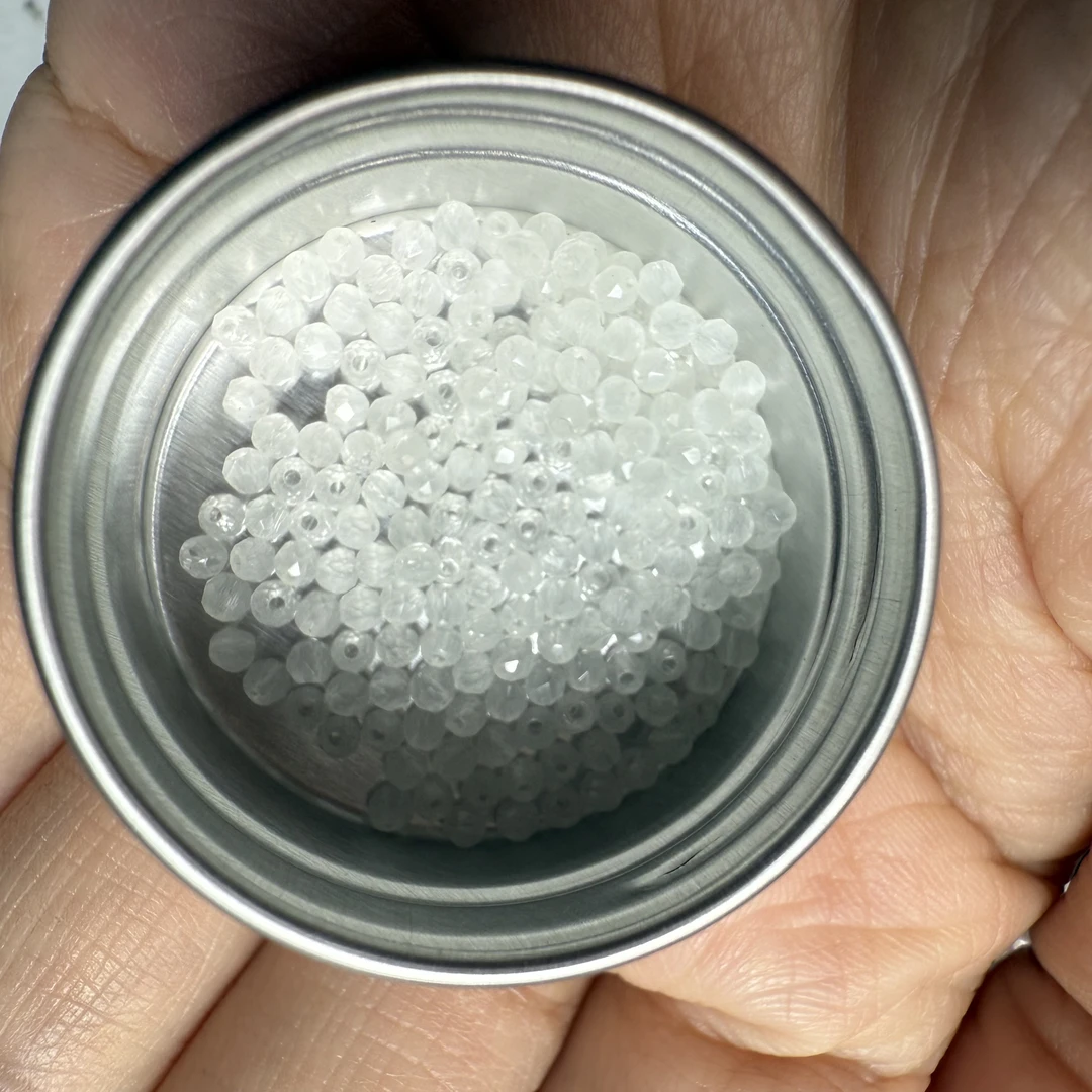 店铺满50包邮 新品 超迷你小号 白色锆石美甲饰品