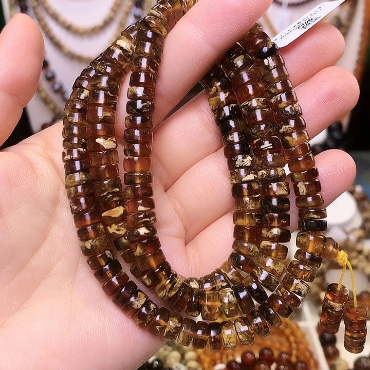 琥珀未镶嵌裸石抚顺琥珀8+589