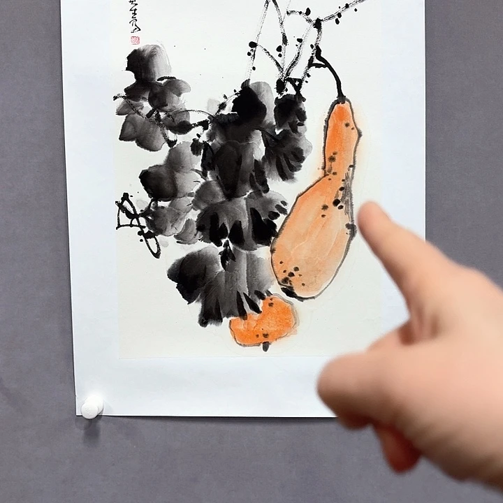 国画亲笔手绘放心去藏