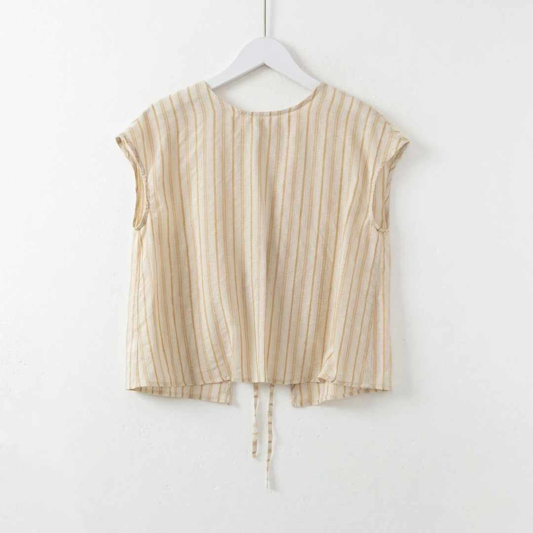 几里与麻 薄款马甲孤品 G9041056