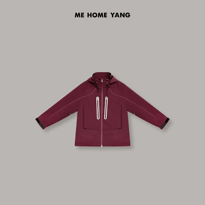 ME【户外冲锋夹克】轻奢极简新款时尚流行百搭休闲宽松外套MEQA0590
