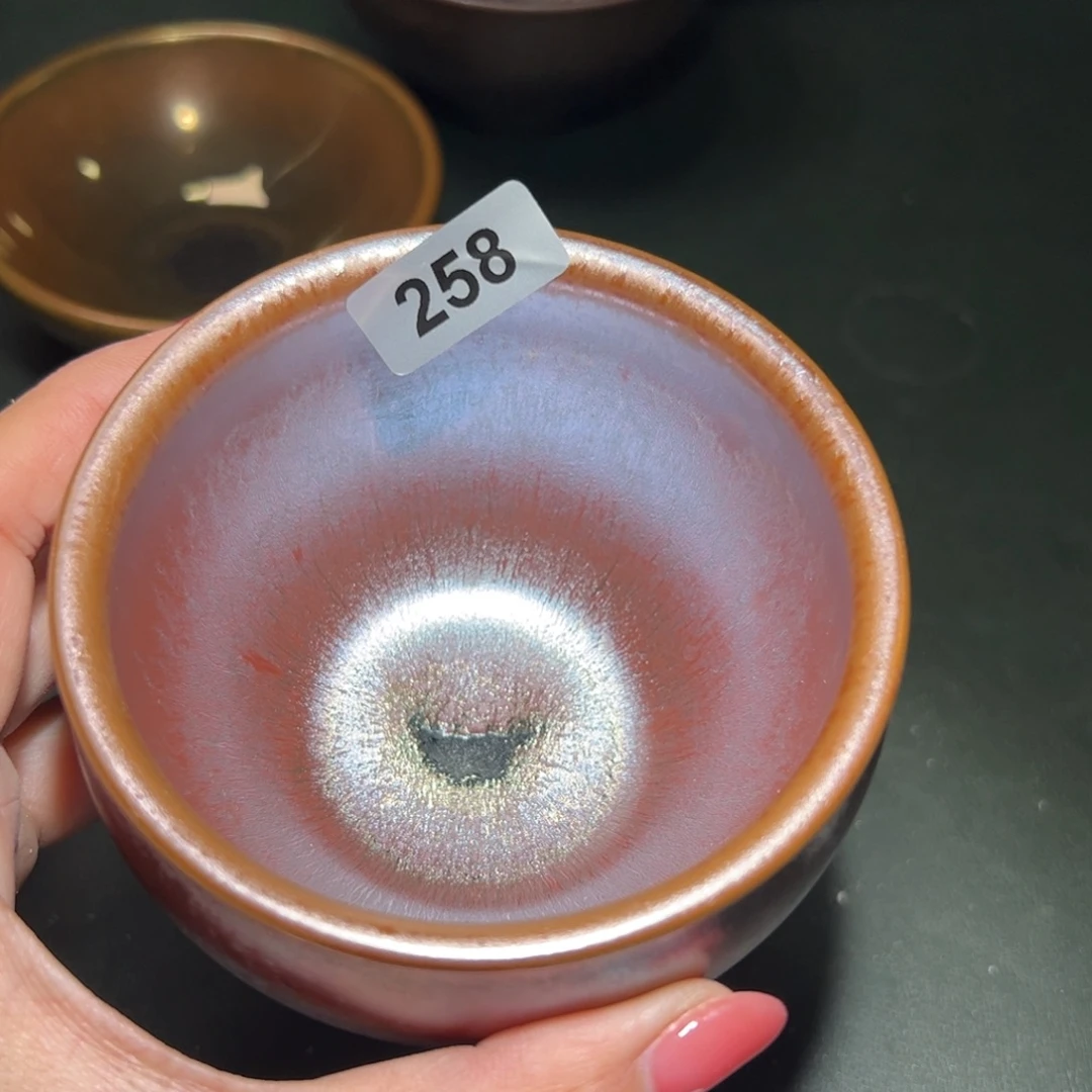 处***远茶盏全手工原矿原釉建盏