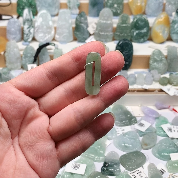 吊坠(不含链)未镶嵌翡翠57绦环