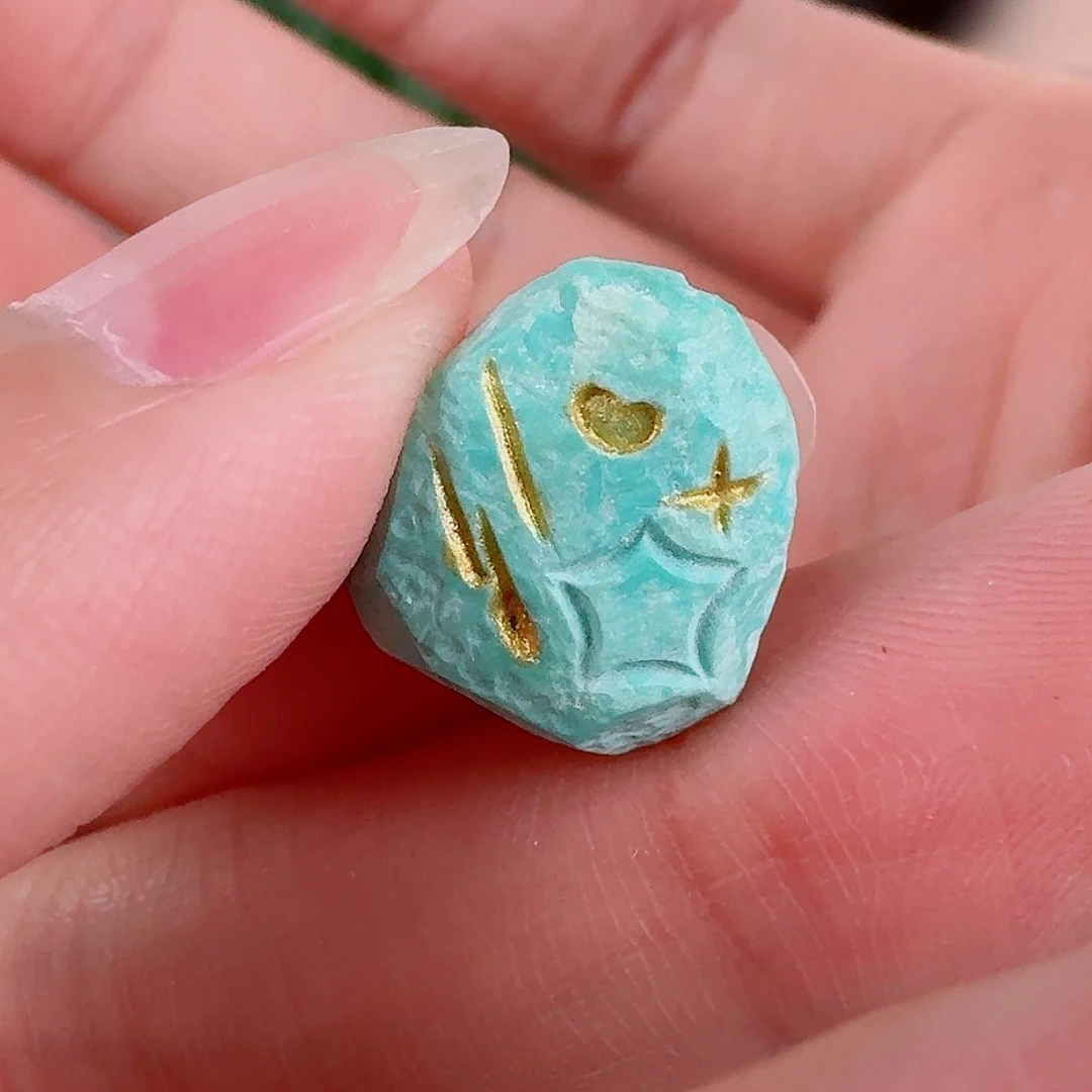 未镶嵌绿松石珠宝奇石