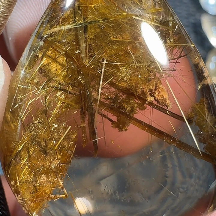 【***7颈饰未镶嵌发晶我