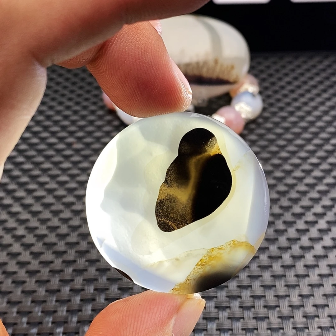 玛瑙/玉髓未镶嵌吊坠(不含链)37