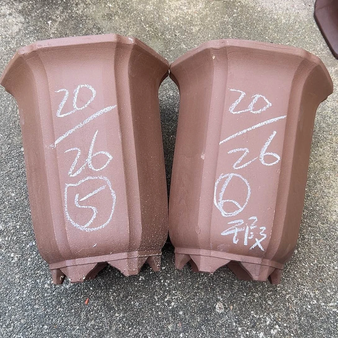 青***骏花盆紫砂宜兴紫砂花盆源头