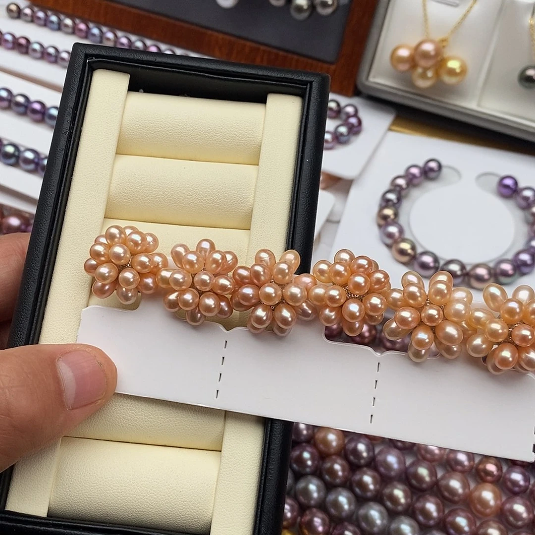 淡水珍珠合金颈饰