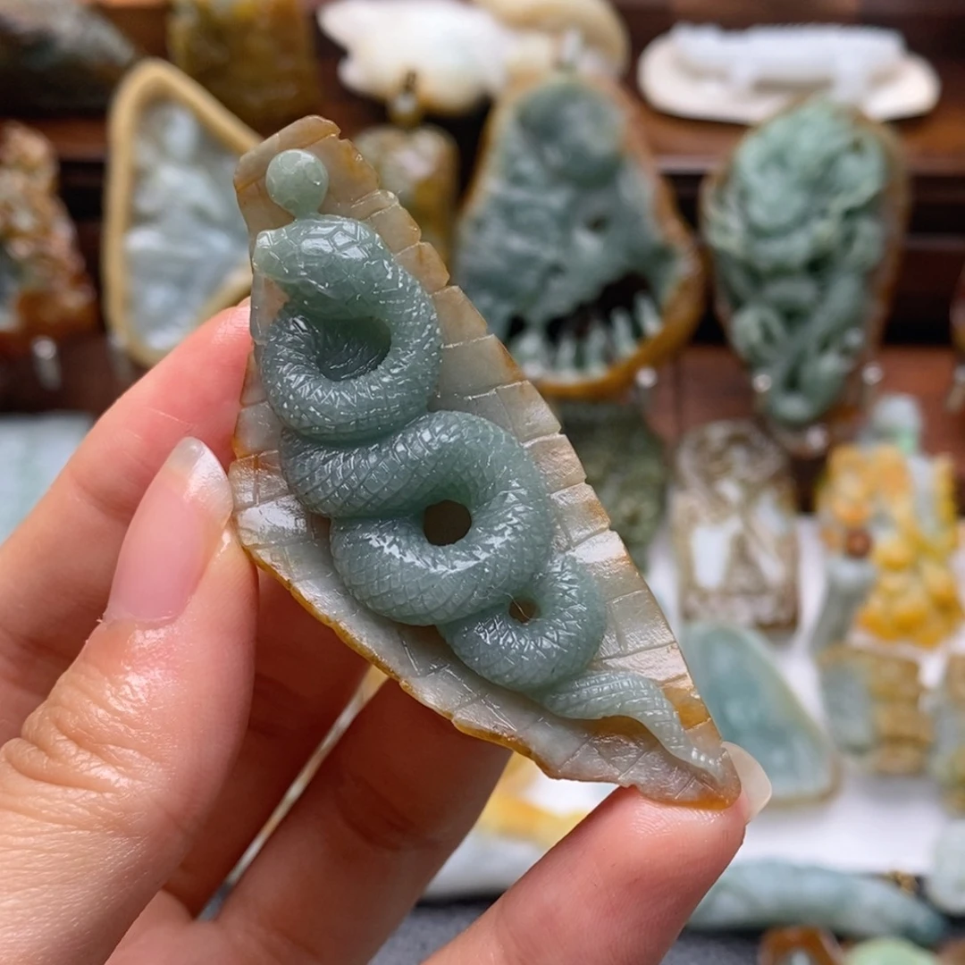 定制翡翠未镶嵌翡翠