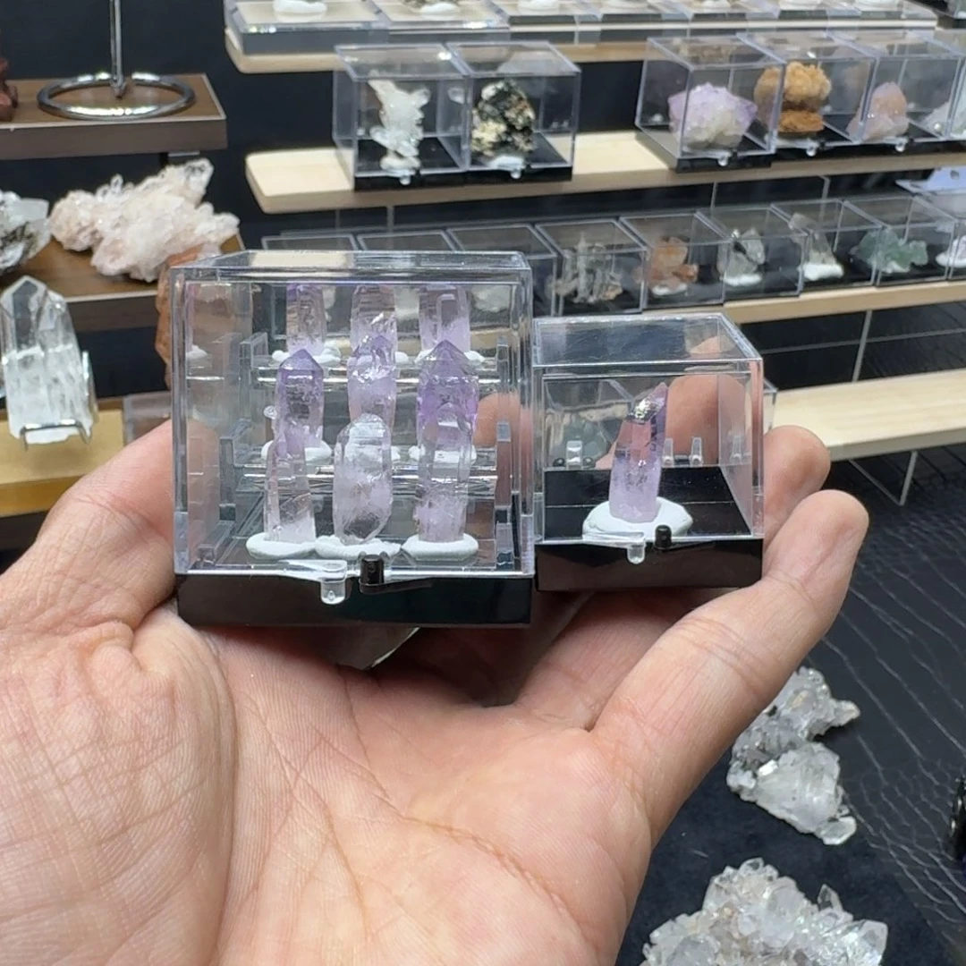 大***边水晶未镶嵌珠宝半成品