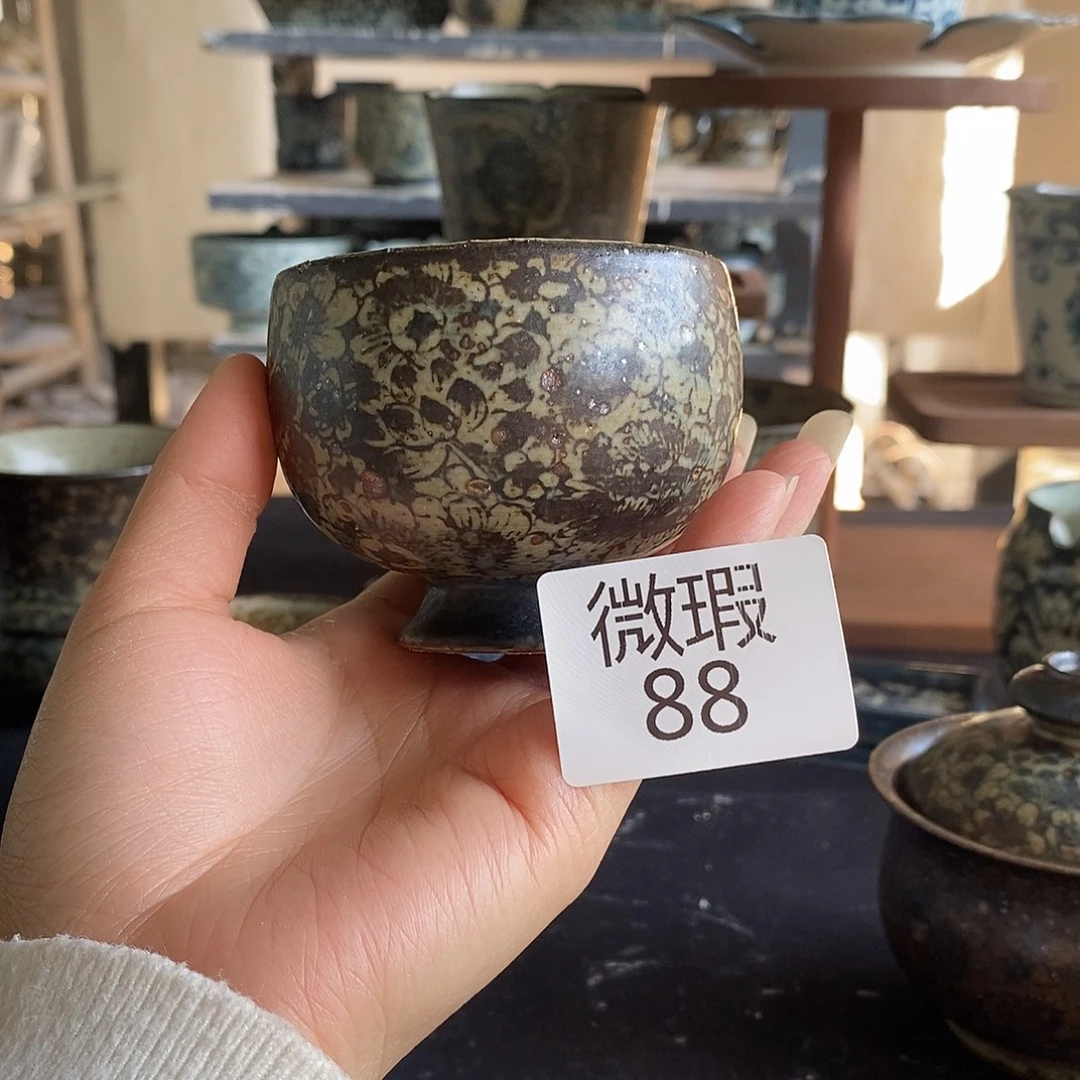 陶手工手绘青花高温陶瓷