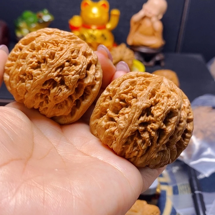 文玩核桃把件大粗筋