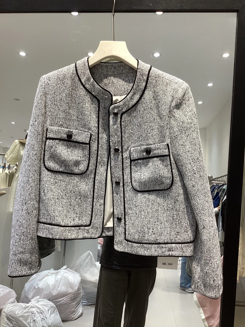 0177#新款小香风外套