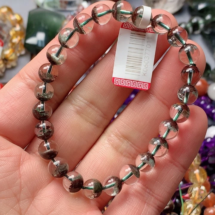 水晶手串未镶嵌天然