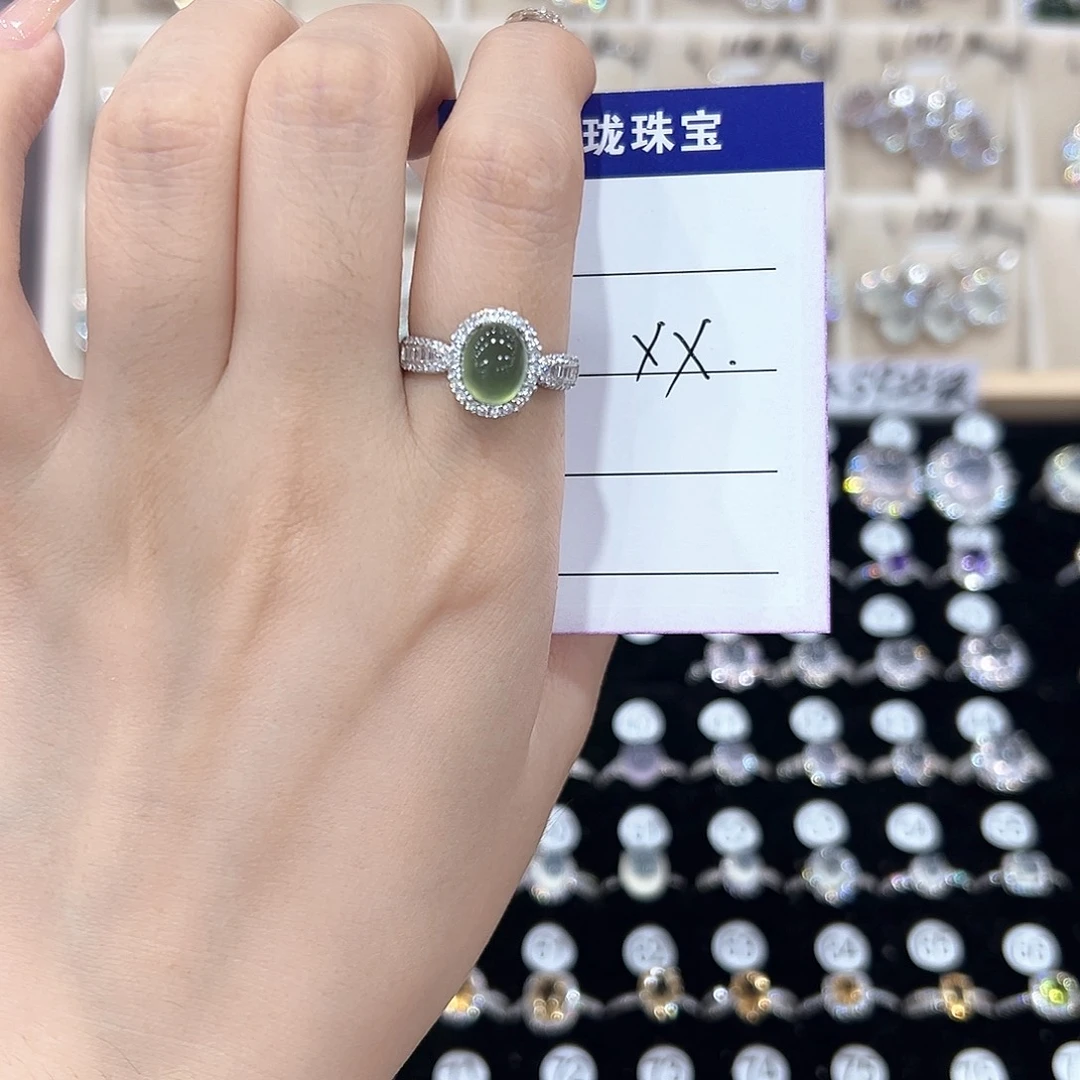 x***.银S925镶嵌戒指黄晶