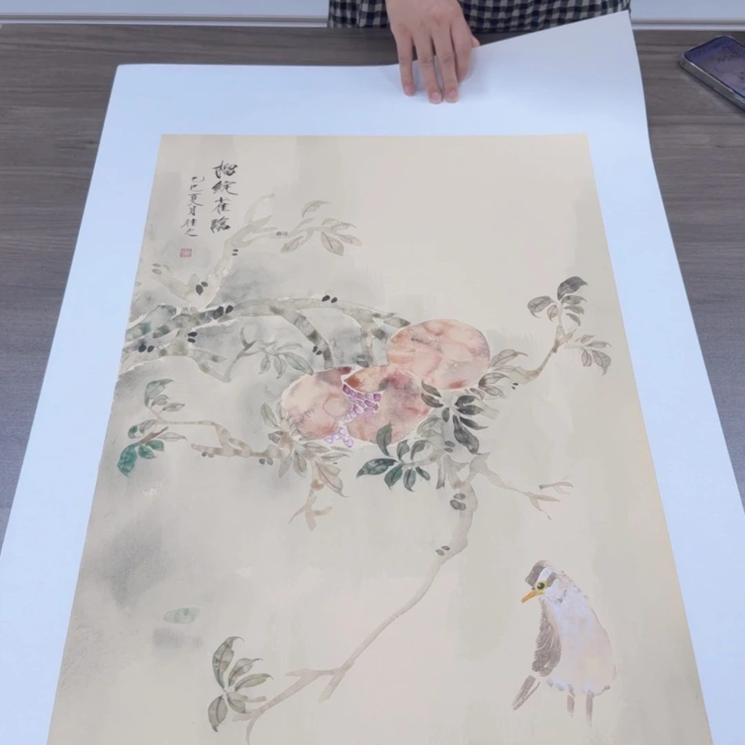 国画手绘国画作品
