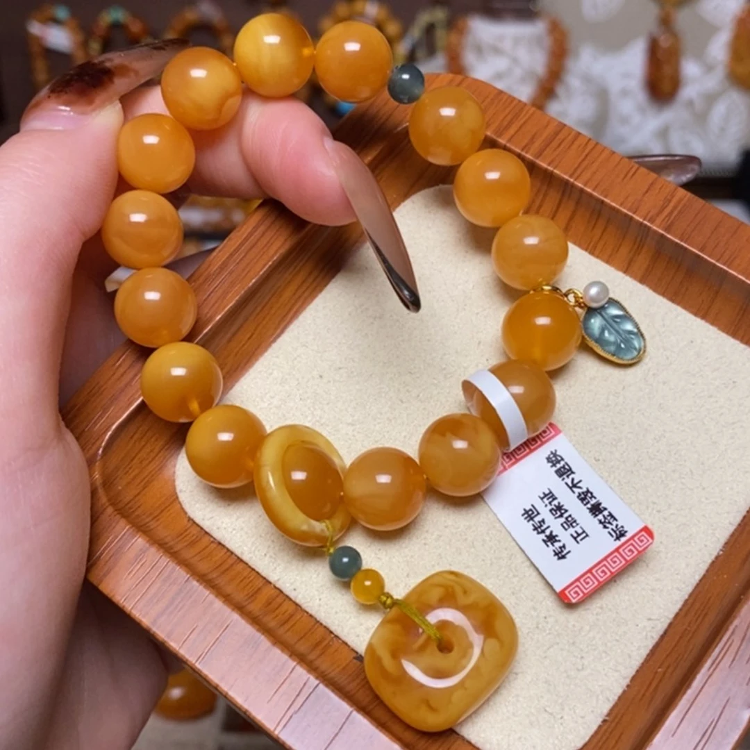 【闪购商品】手链蜜蜡未镶嵌手串