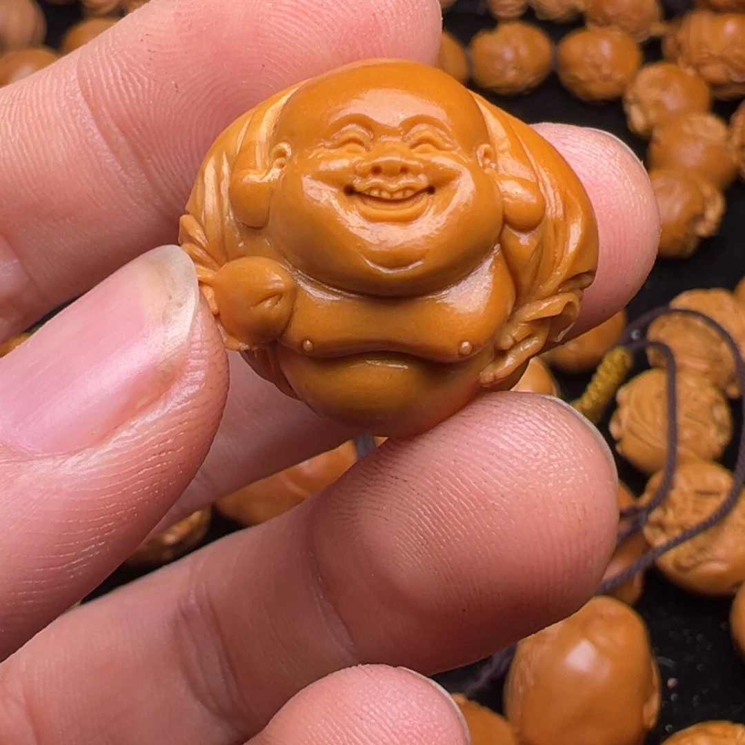 橄榄核吊坠橄榄核弥勒大单籽