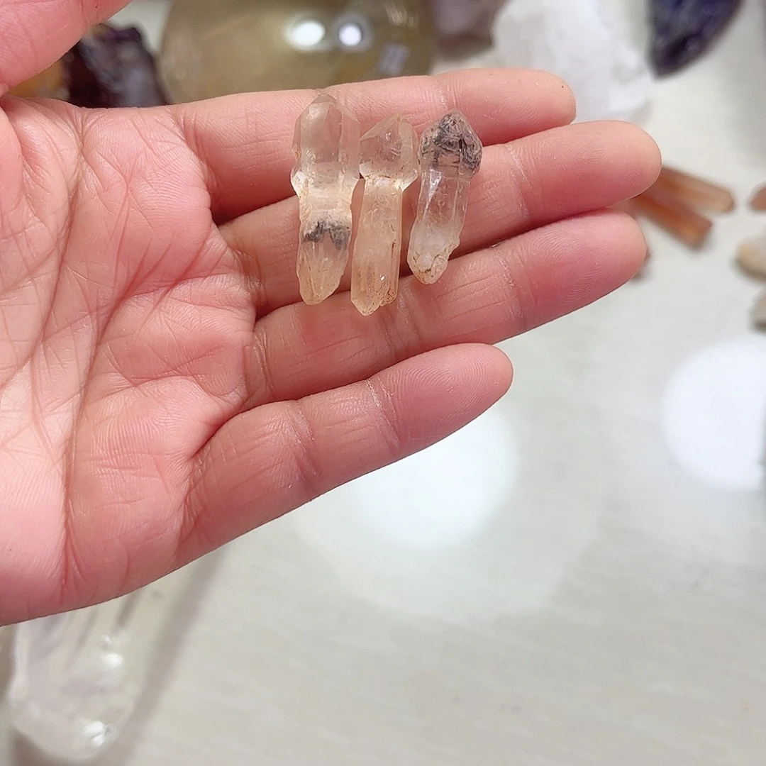 水晶天然水晶原石未镶嵌媛*