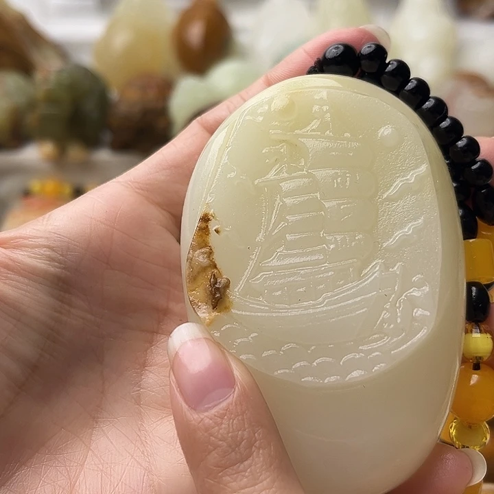 石材古青石不退换一帆风顺微瑕