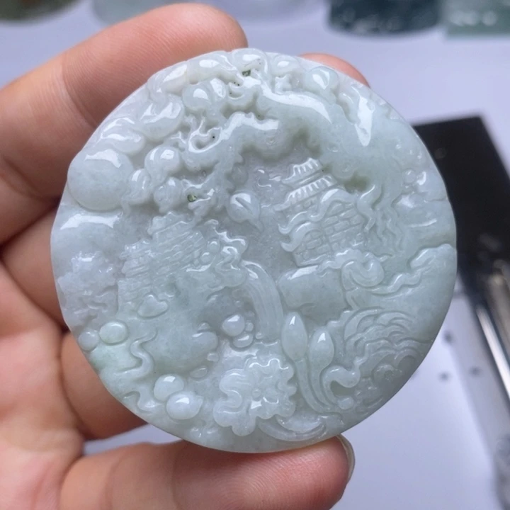 颈饰未镶嵌翡翠翡翠