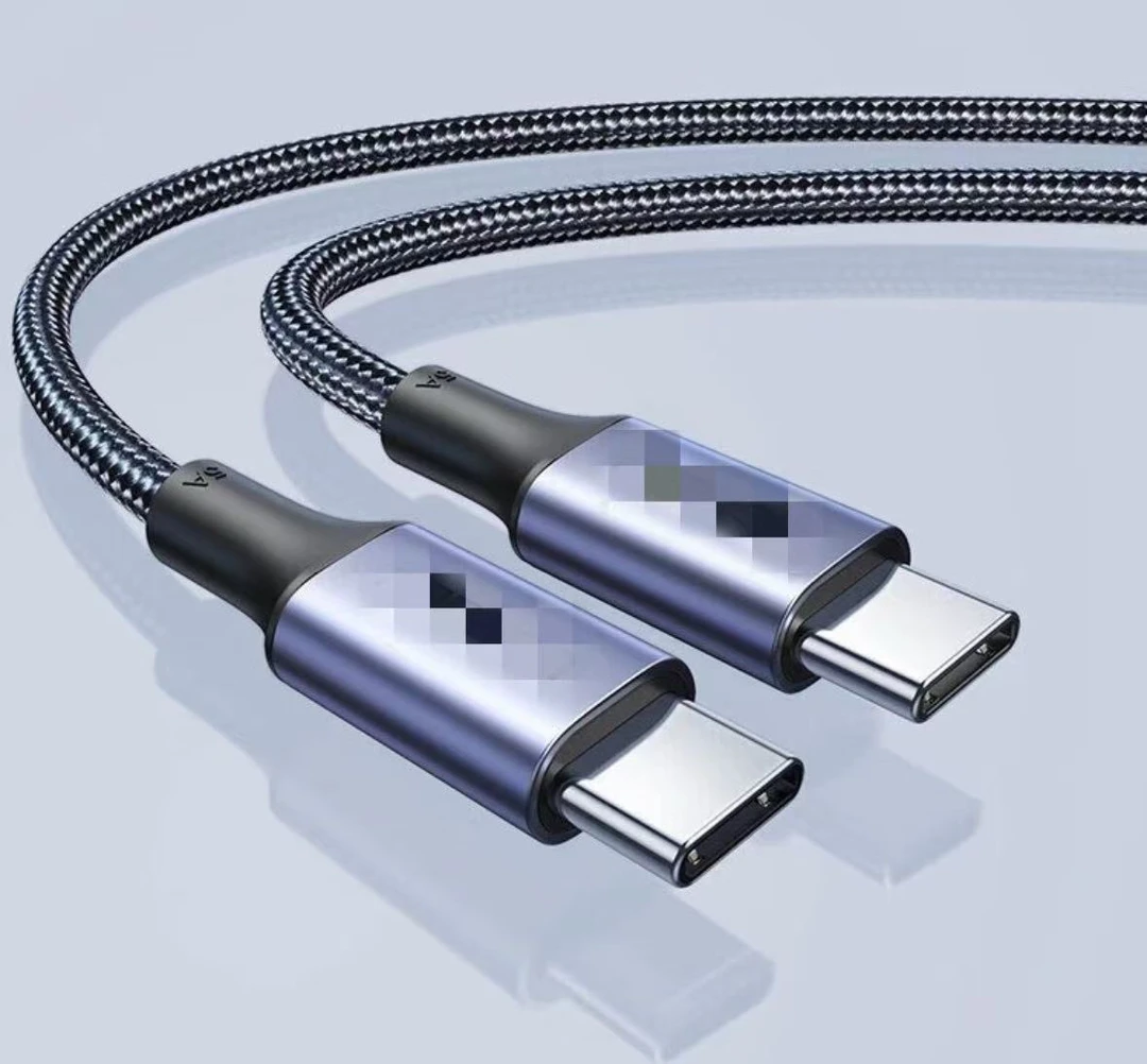 99新  【按照主播讲解拍】家用手机数据线 双C口手机充电数据线