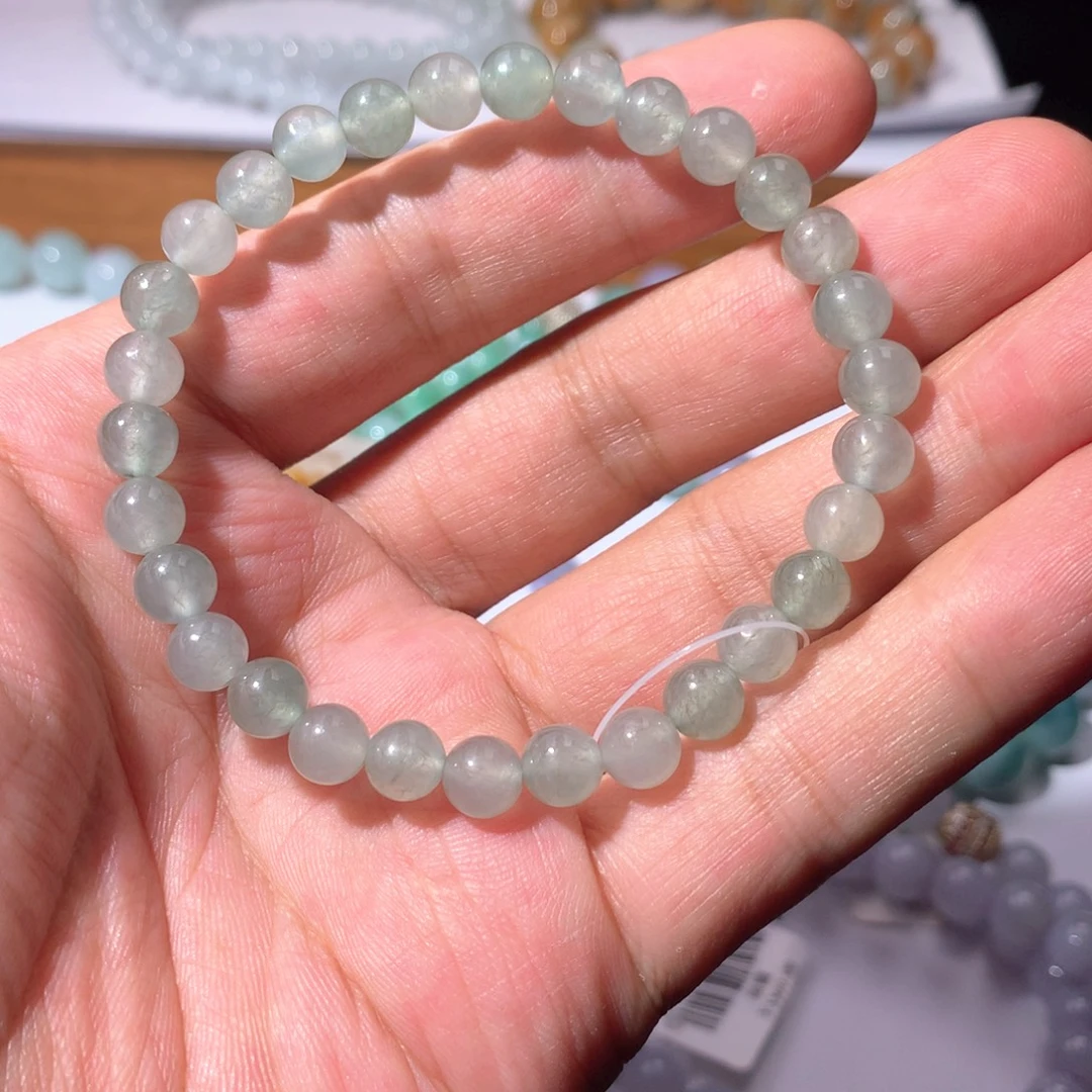 未镶嵌手链翡翠手串卡6.7