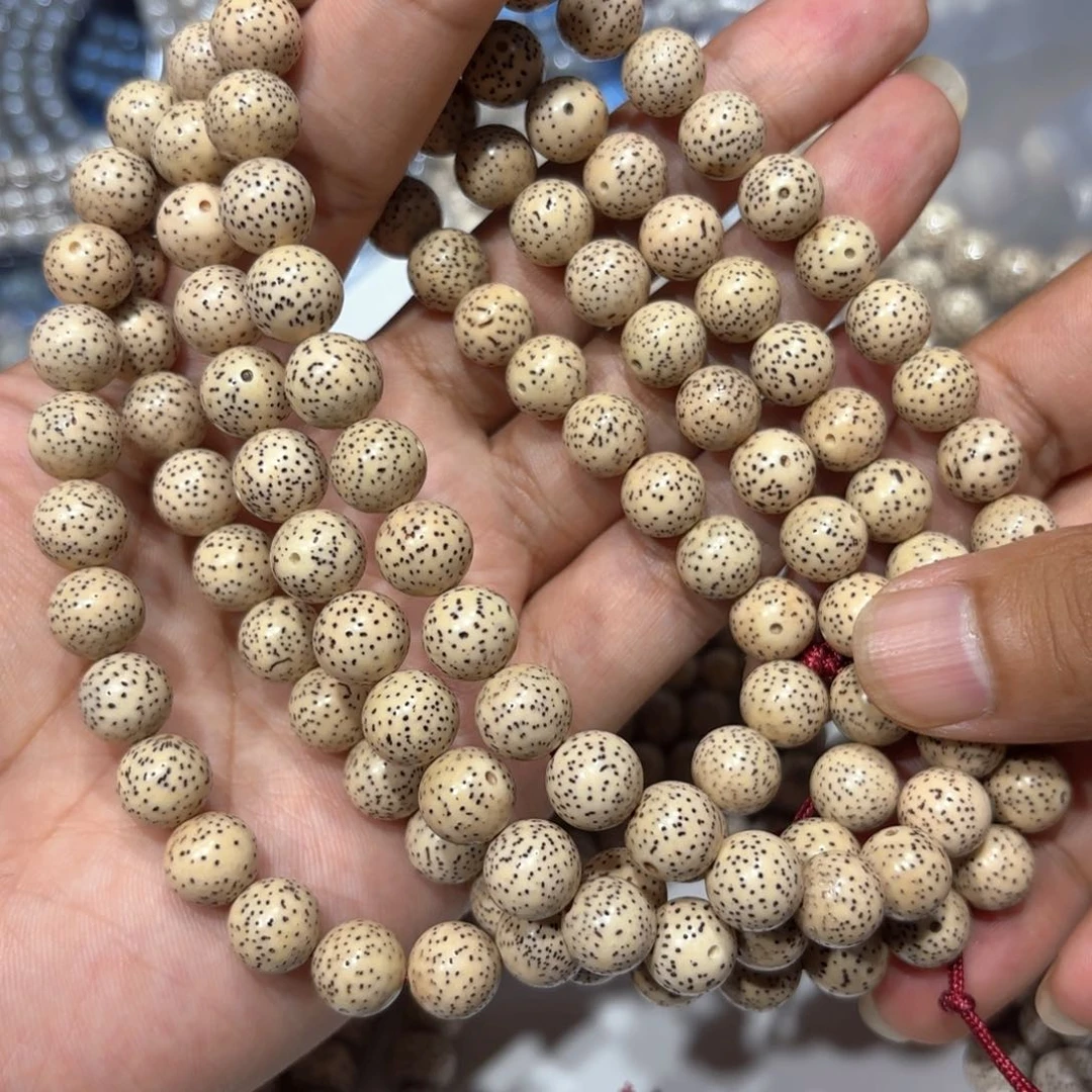 星月菩提手串星月圆10瑕