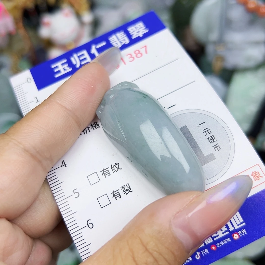翡翠未镶嵌吊坠(不含链)11@