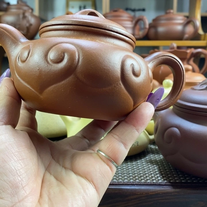 有***叔茶壶紫砂原矿紫砂陶罐制作
