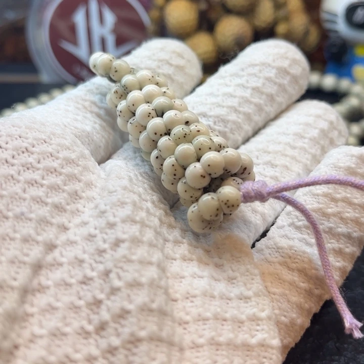 把件星月菩提6切玉化小冰糖啵啵肠90颗