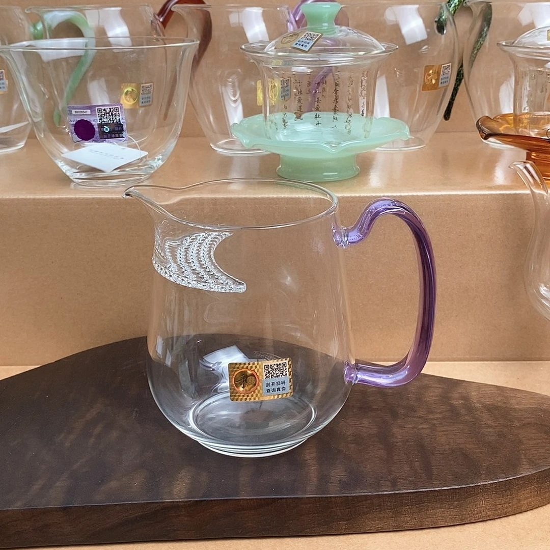 禾器丰然茶海浅紫色样品