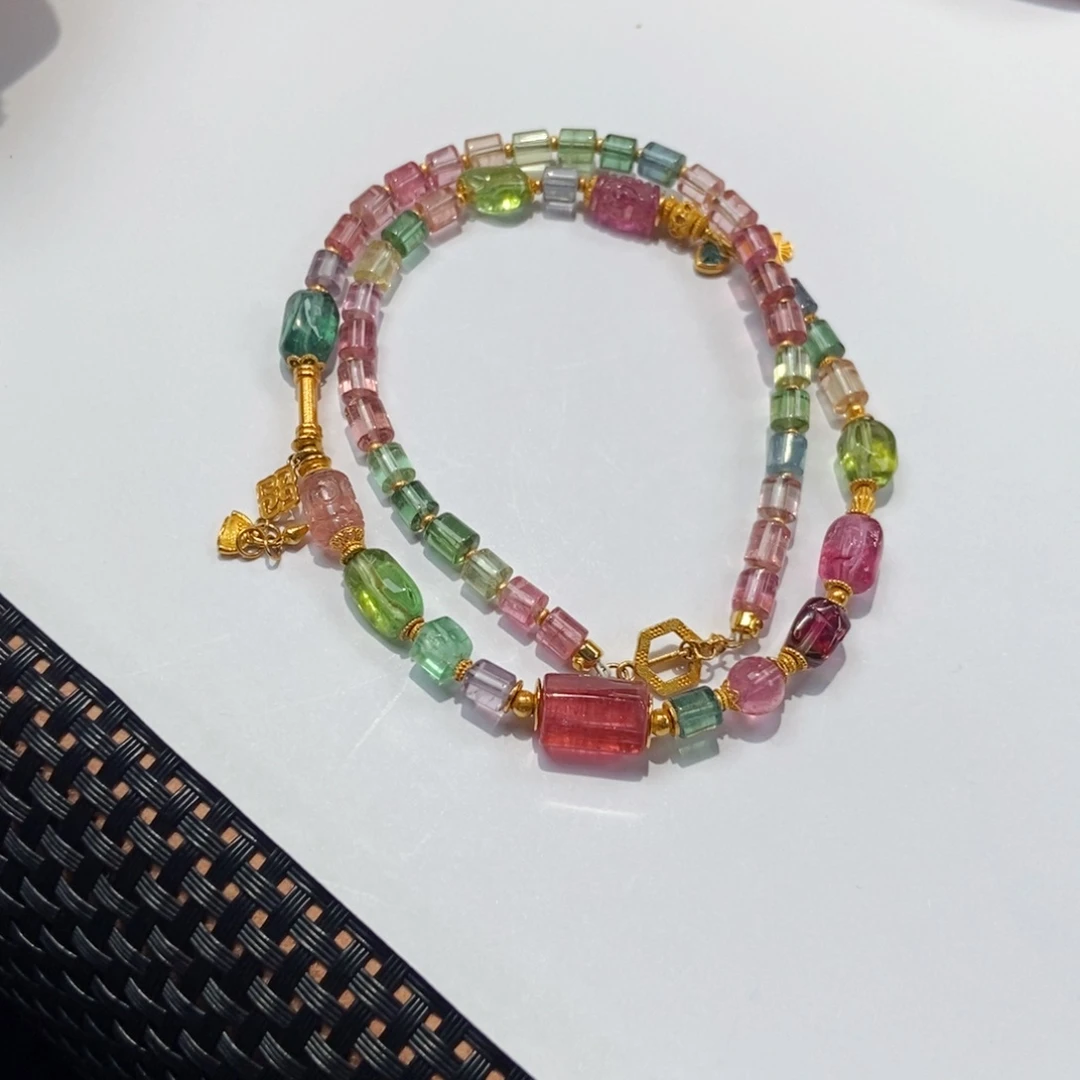 碧玺项链未镶嵌碧玺项链