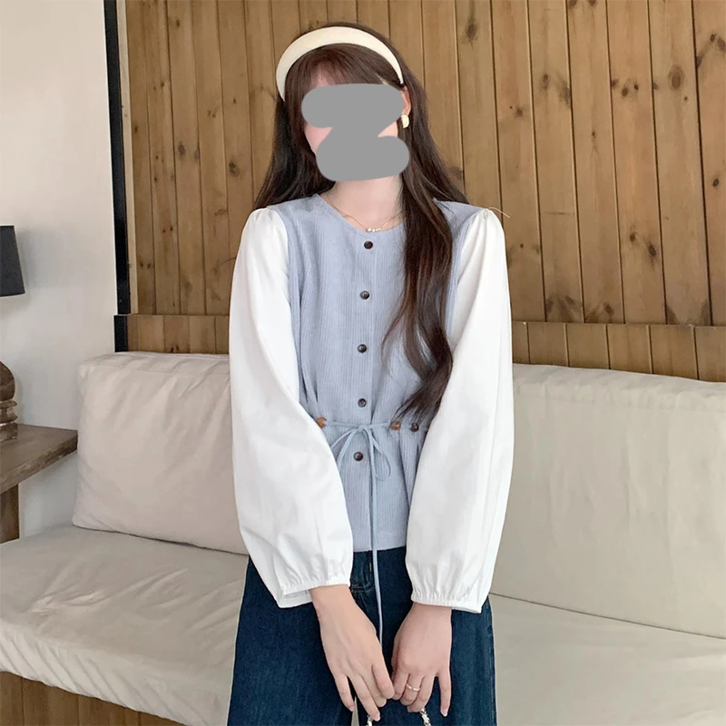 甜美温柔风格收腰显瘦衬衫2025早秋新款网红洋气炸街女装百搭衬衣