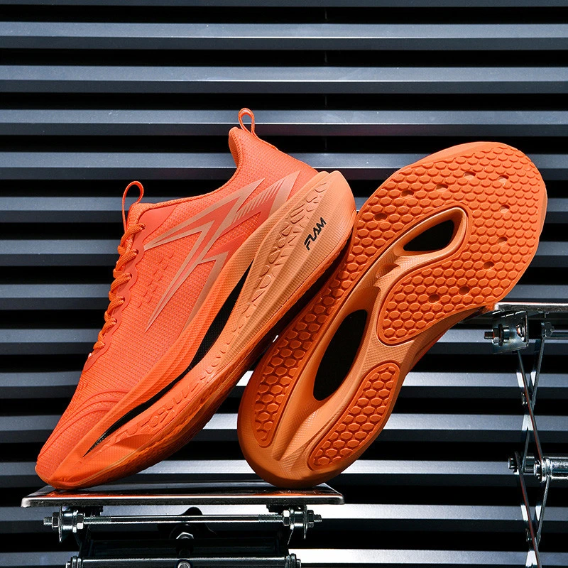 秋季飞燃4跑鞋男轻便减震12-15岁青少年学生透气网面减震跑鞋女