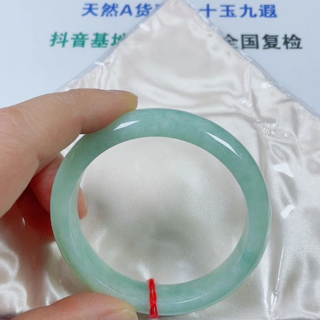 翡翠未镶嵌手镯天然翡翠手镯59