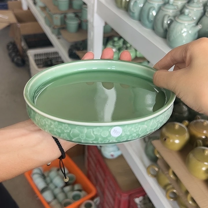 龙泉云间青瓷小米茶器