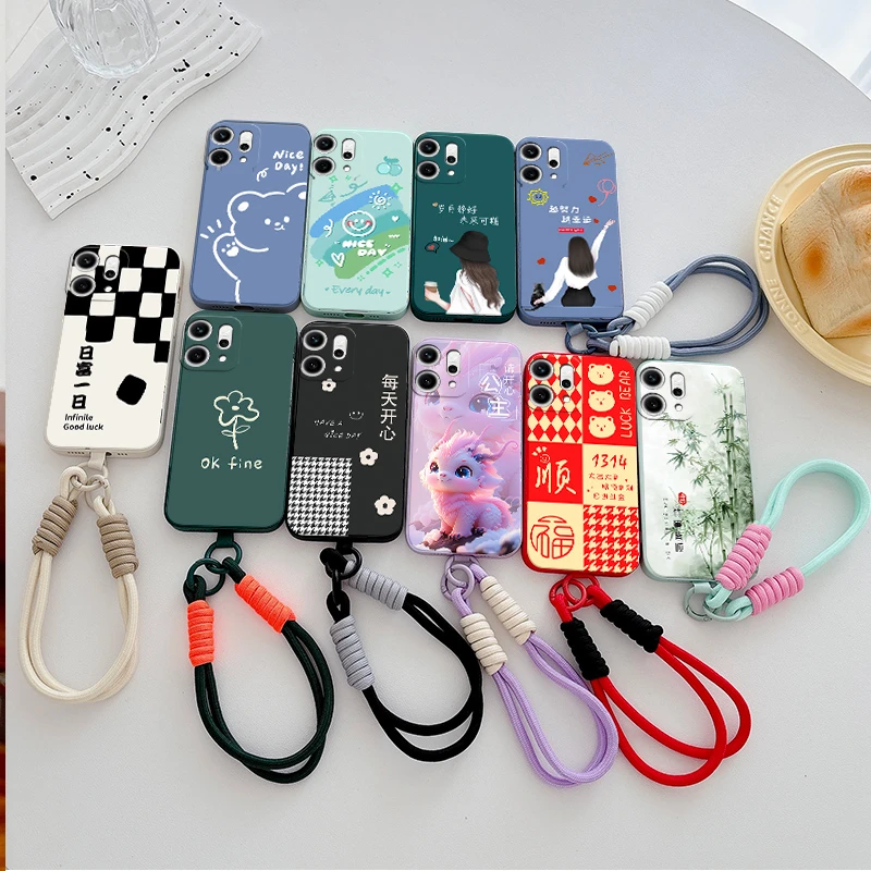 适用opporeno14手机壳PLA110软硅胶0pp0reon14防摔0pp0rneo14卡通