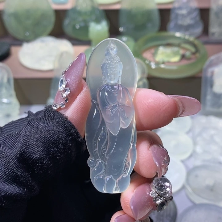 岫玉吊坠未镶嵌吊坠