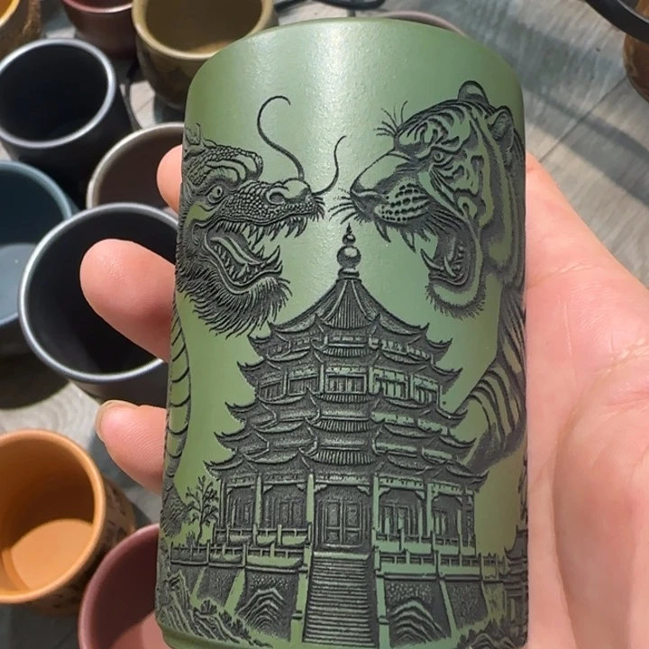 茶杯紫砂全手工制作工艺