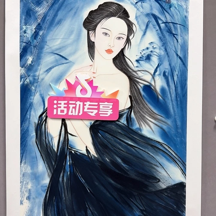 国画亲笔手绘放心去藏