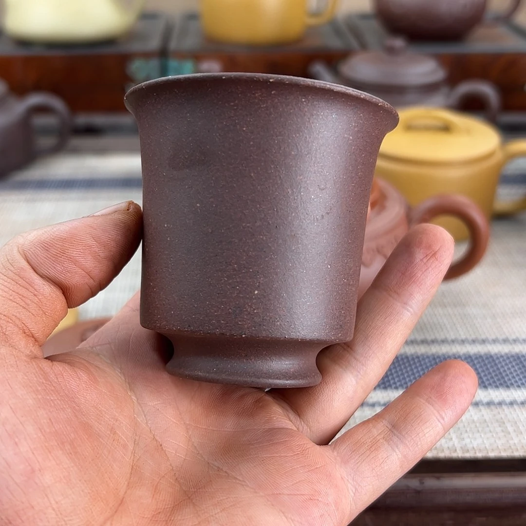 茶壶紫砂四号井紫泥