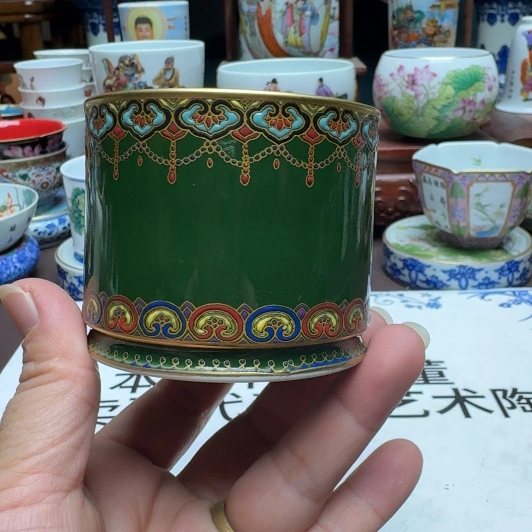 景德镇手工手绘展示